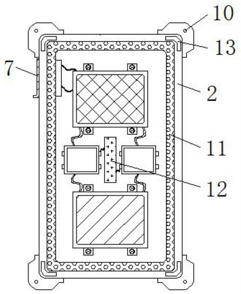 Convenient-to-charge card positioner based on NB-IoT network