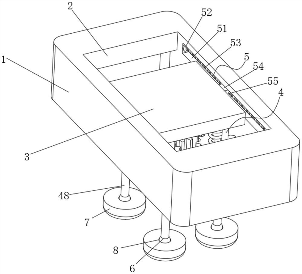 Abdominal distension adjuvant therapy apparatus for digestive system department