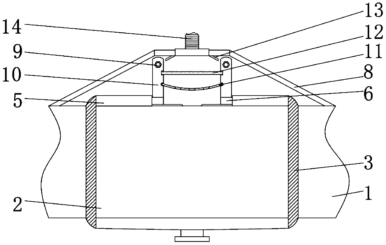 Cylinder cooling device of piston air compressor