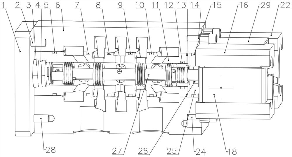 Double-degree-of-freedom torque motor based on annular air gap