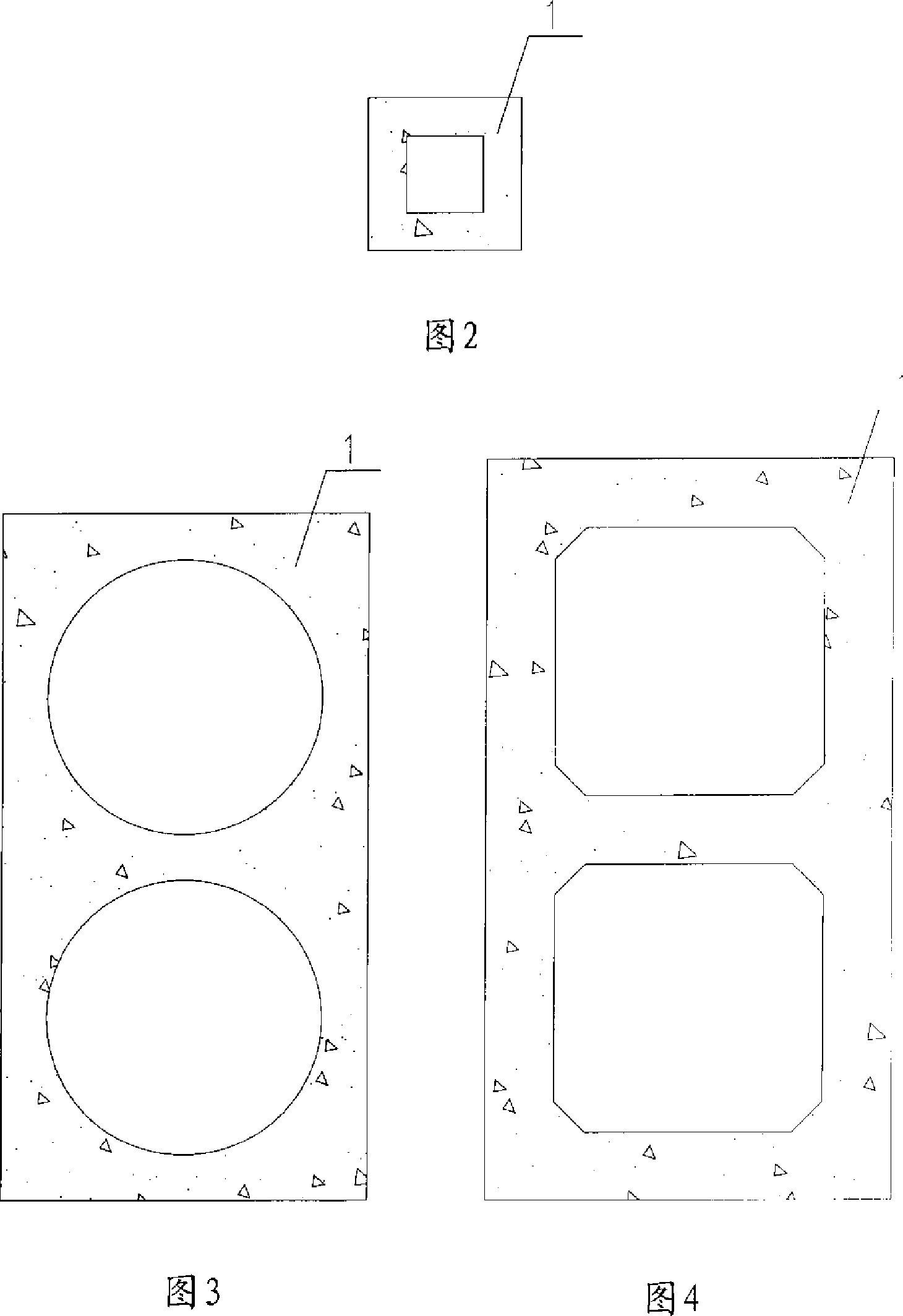 Cast-in-situs steel reinforced concrete raceway water pressure testing method