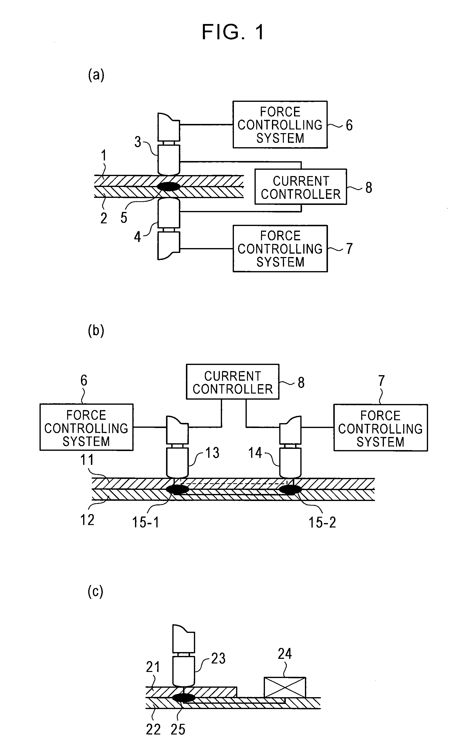 Indirect spot welding method