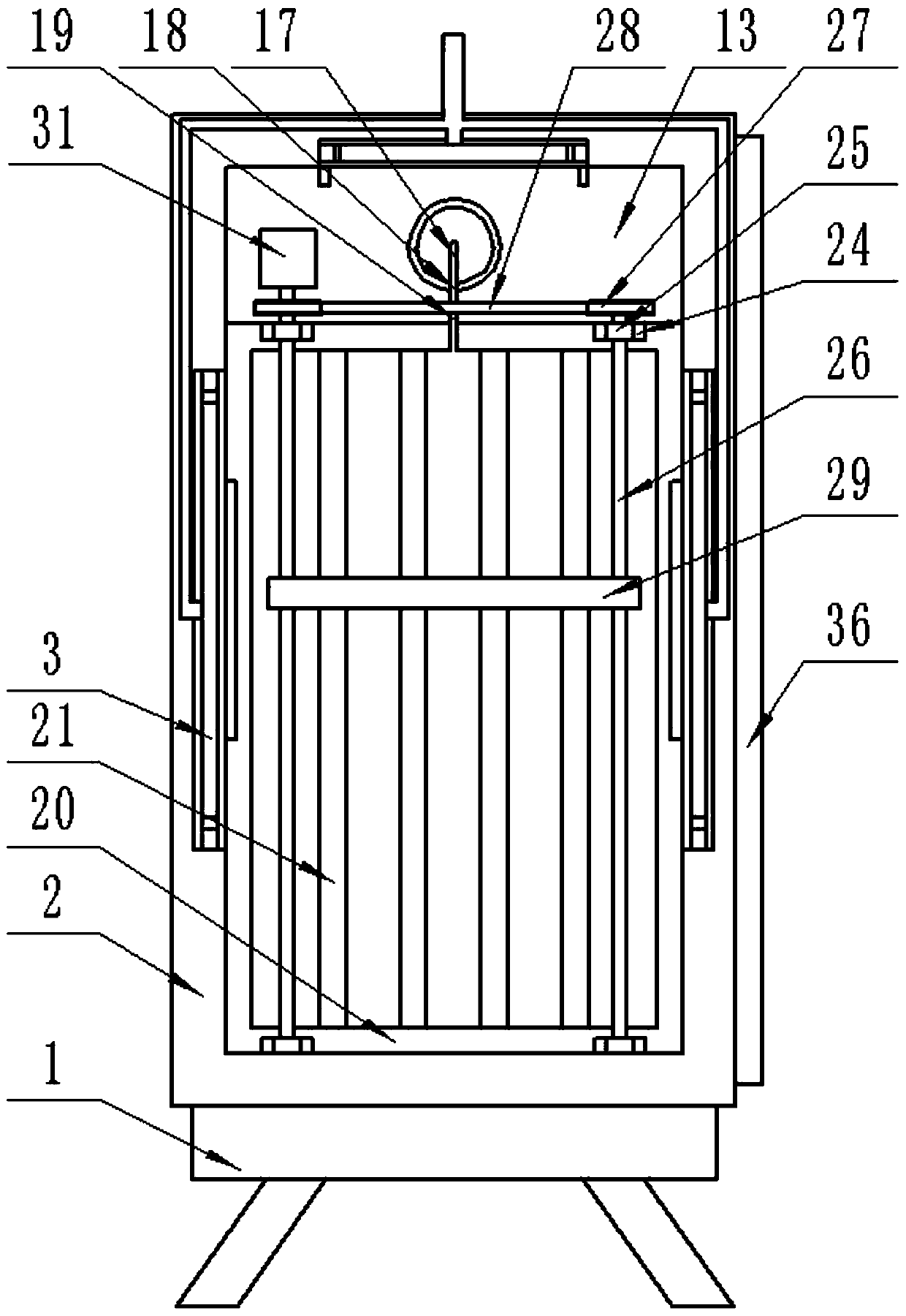 Computer automatic control system protection device