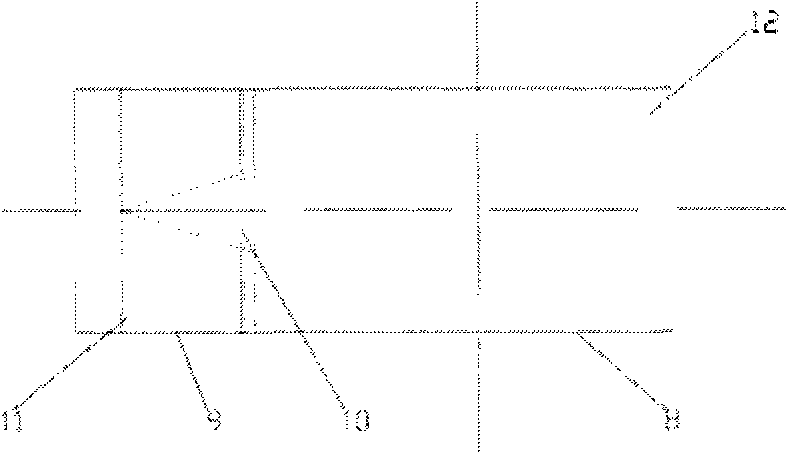 Surface transverse fluctuation mode tire pressure sensor