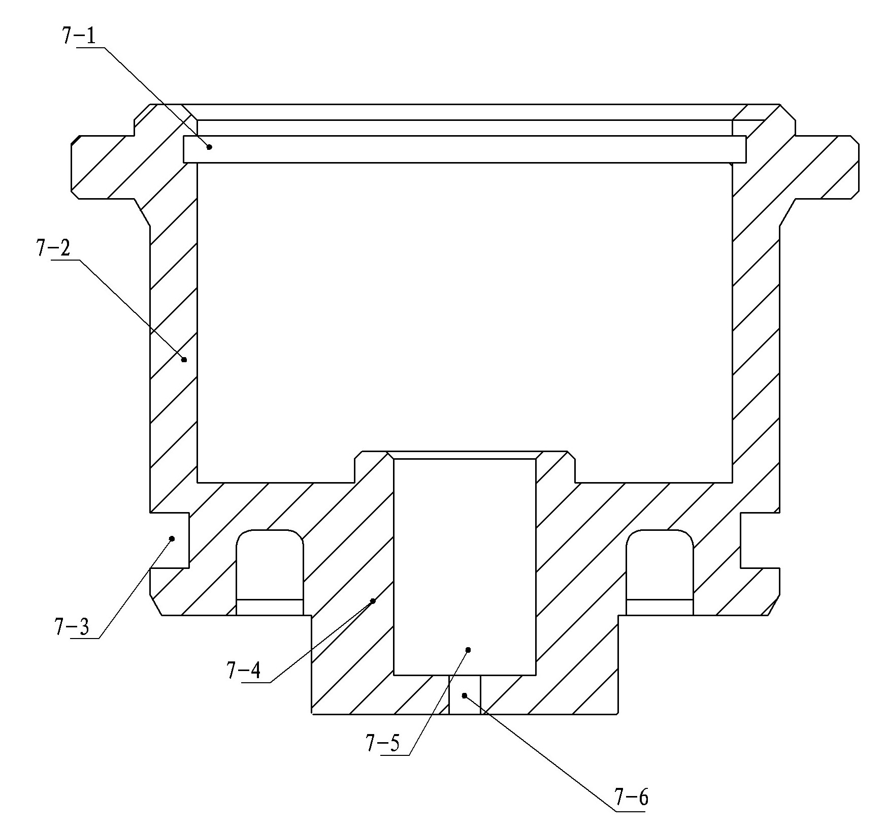 Three-level balance piston assembly