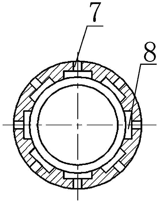 Detection compensation control system for aerostatic spindle