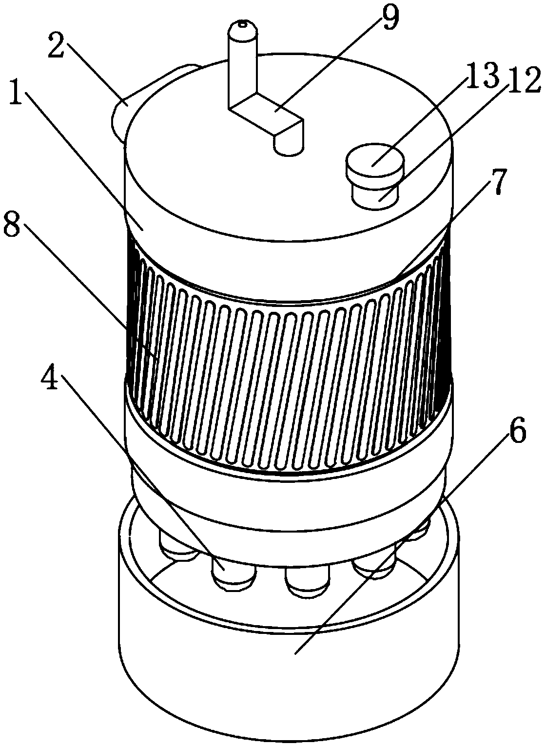 Newborn skin nourishing device