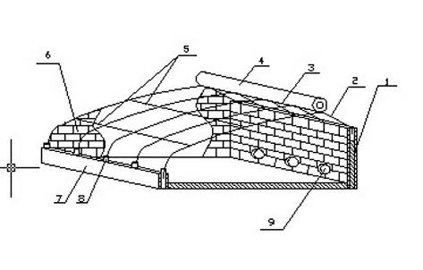 Method for building greenhouse for cultivating mushrooms