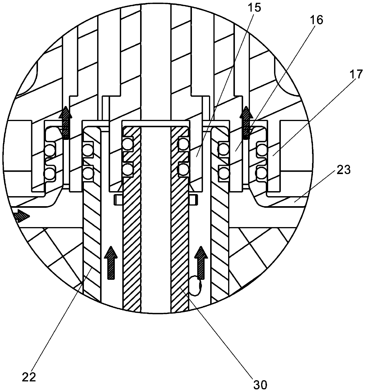 Filtering device and filtering system