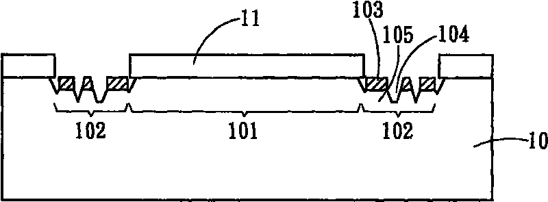 LED structure and manufacturing method thereof