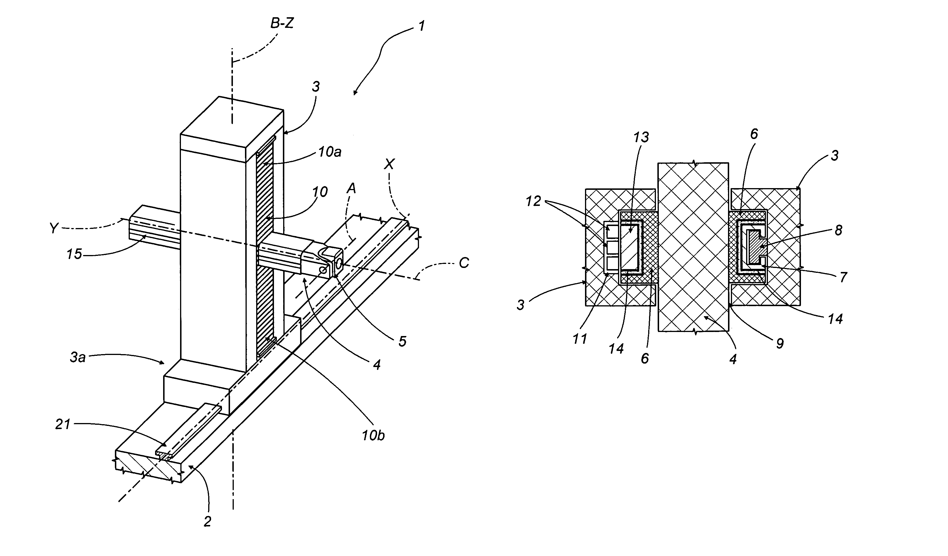 Multi-axis machine tool