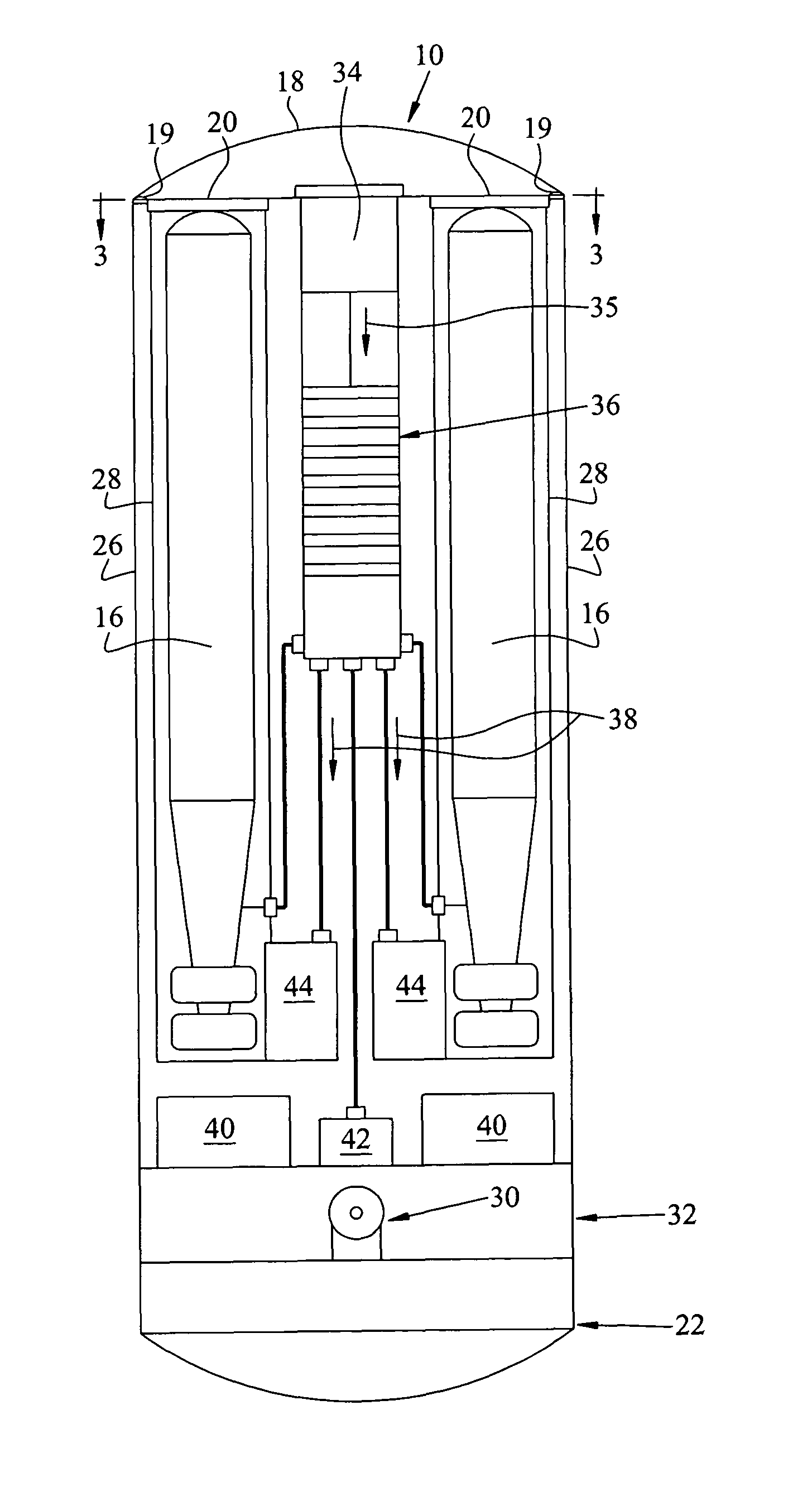 Multiple torpedo mine