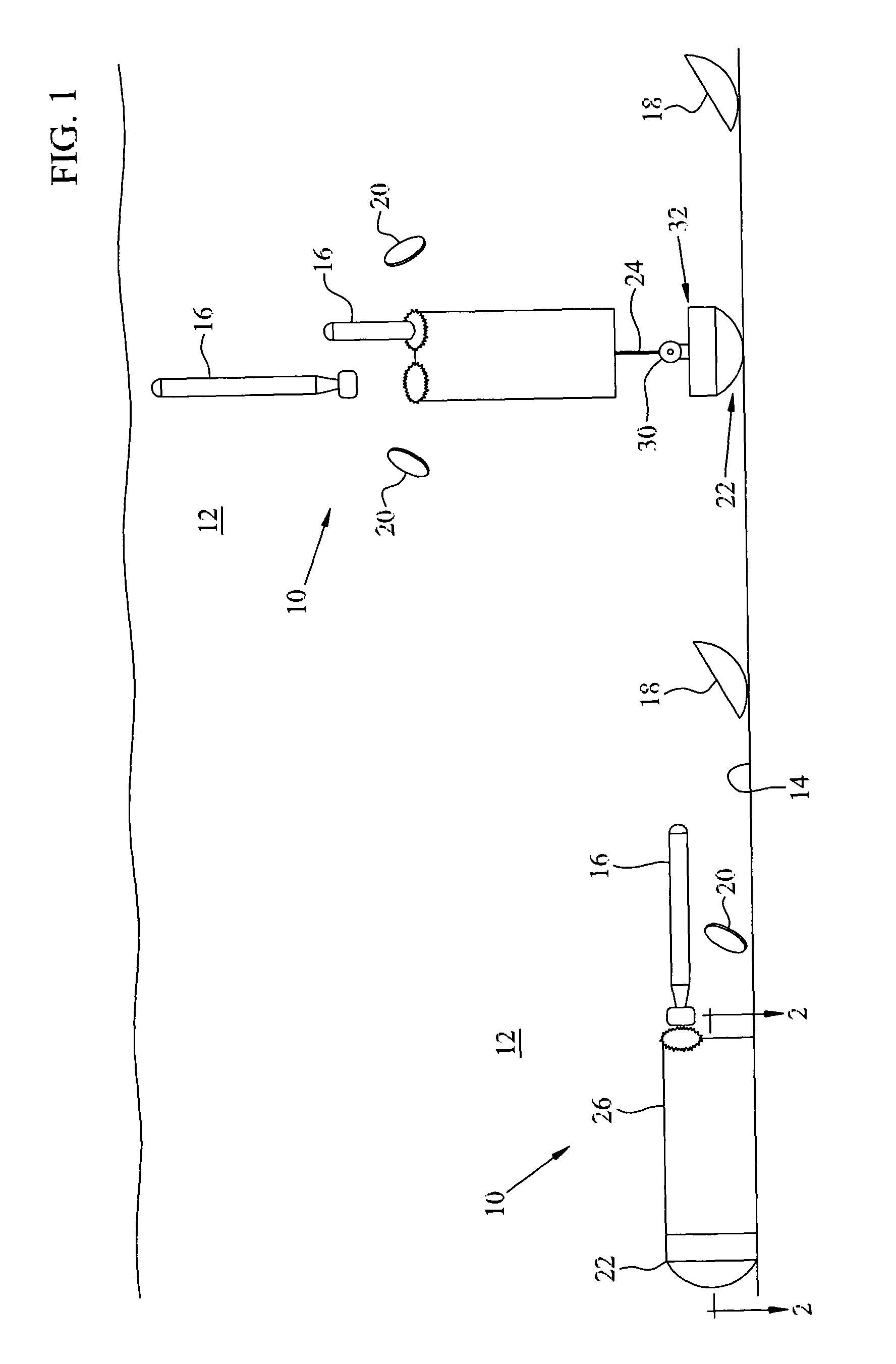 Multiple torpedo mine