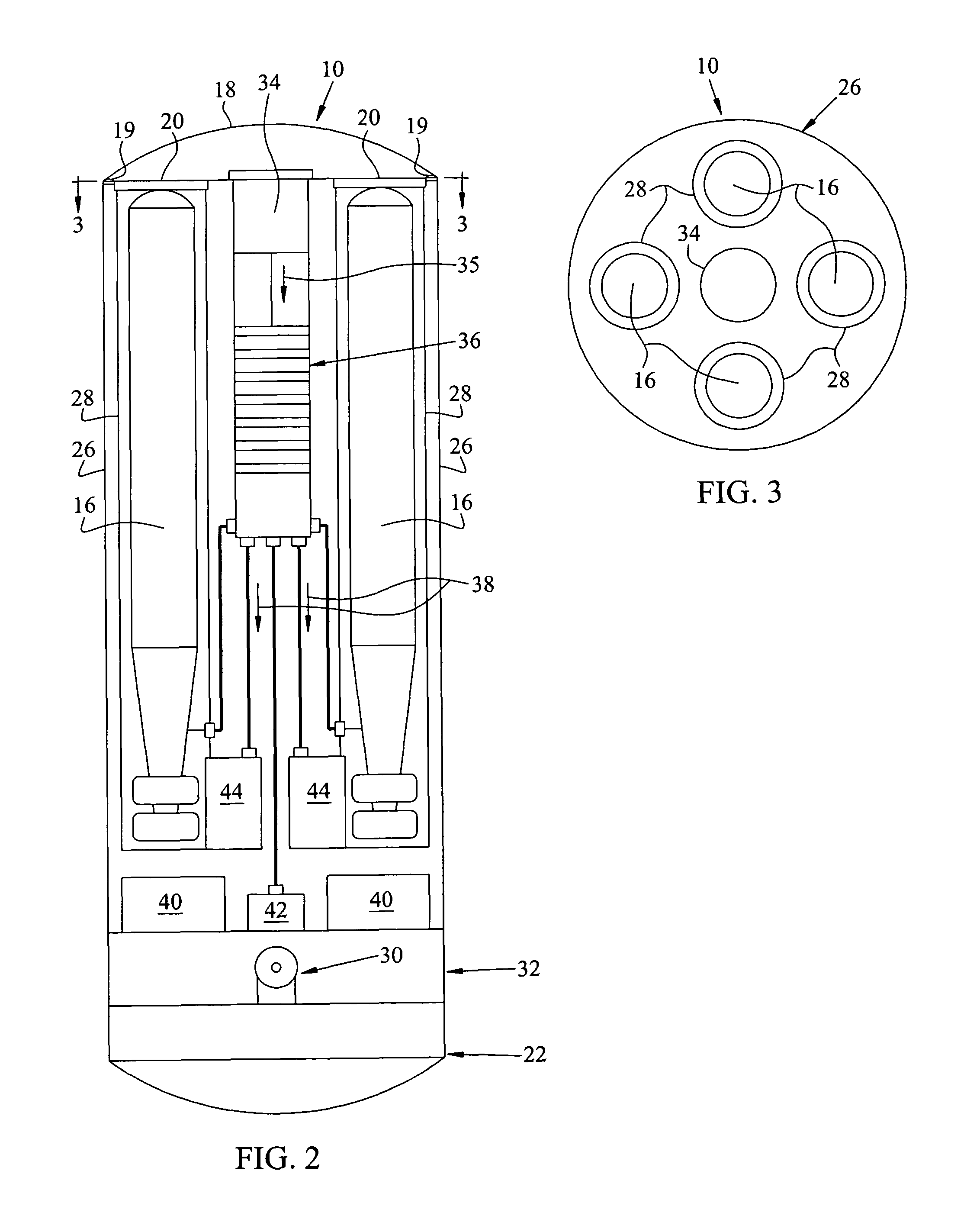 Multiple torpedo mine