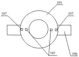 A passive surface acoustic wave sensing device and smart tire