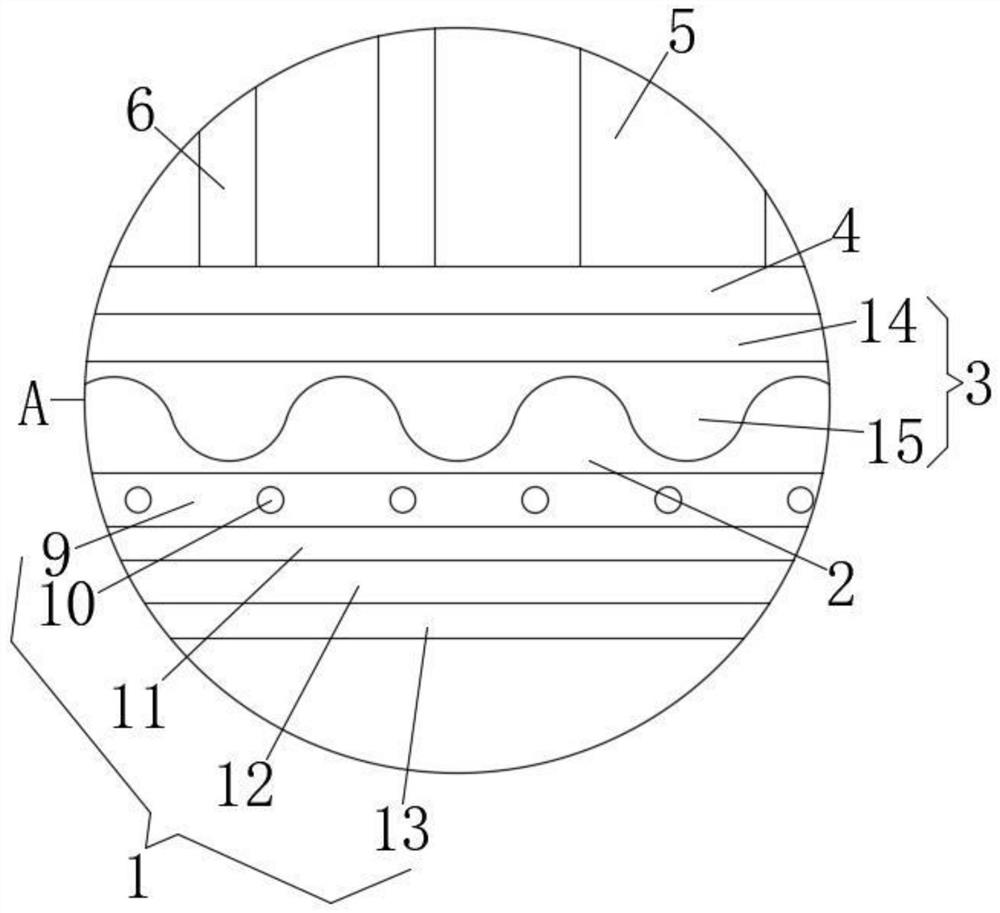 A double-layer high-strength flexible circuit board with internal reinforcement mechanism