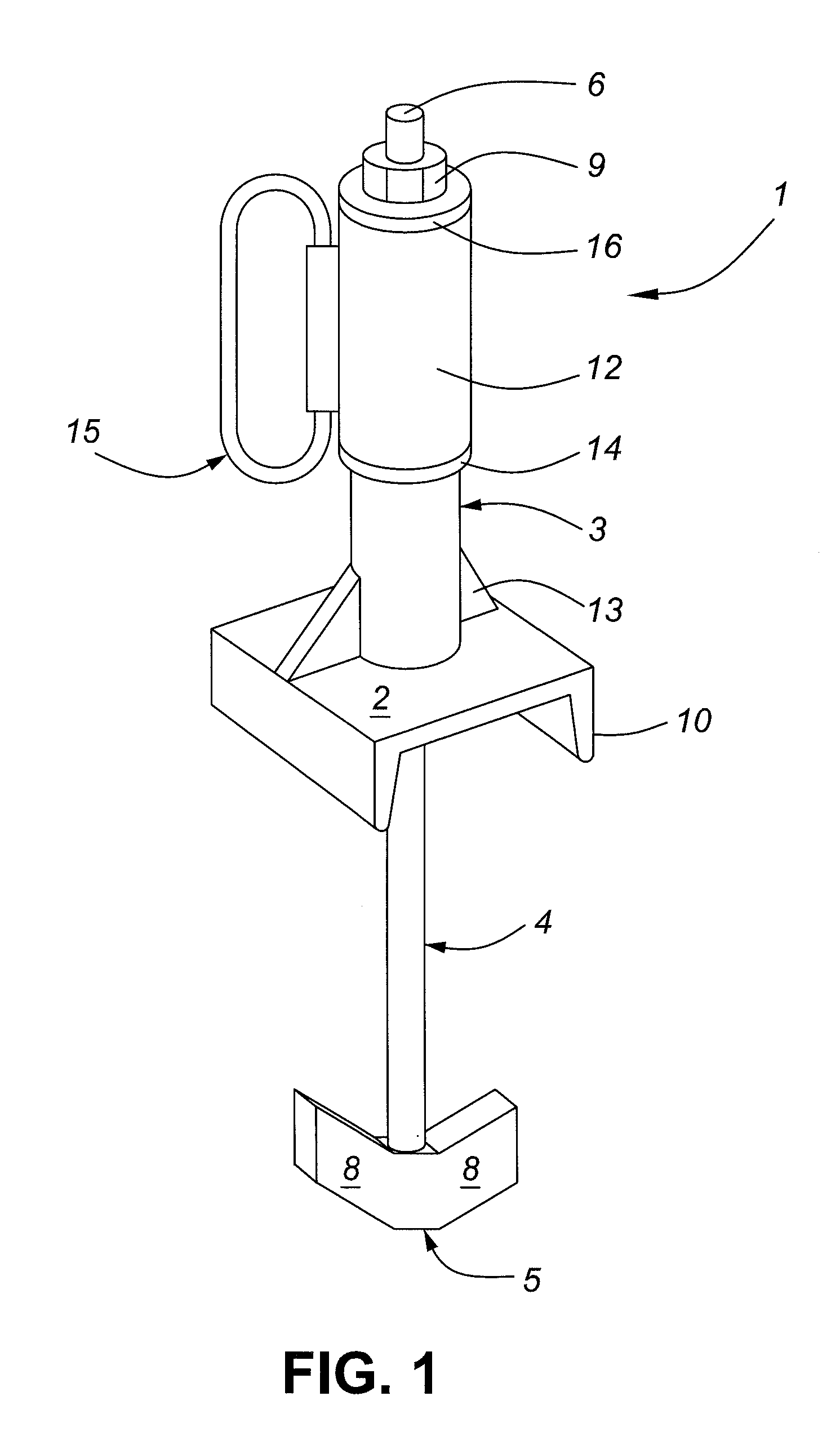 Safety anchoring device