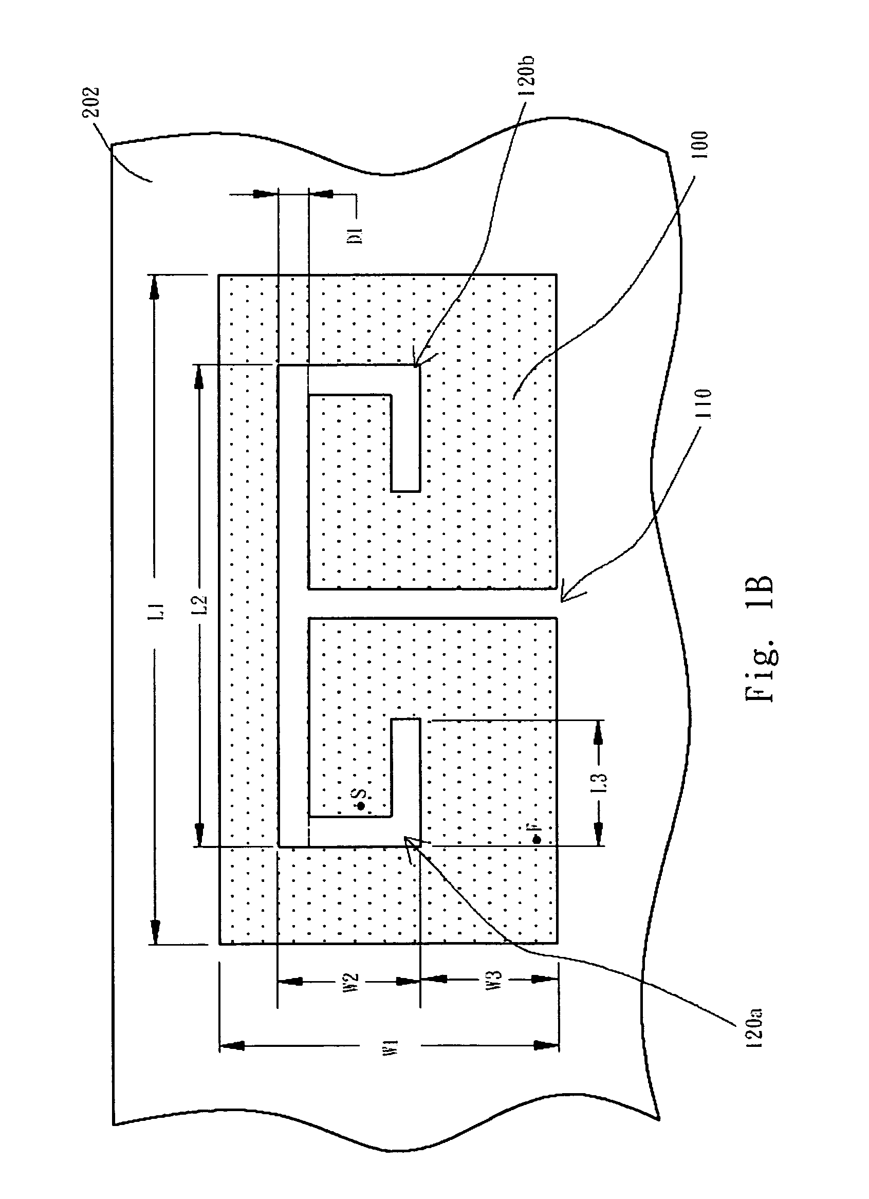 Microstrip antenna having slot structure