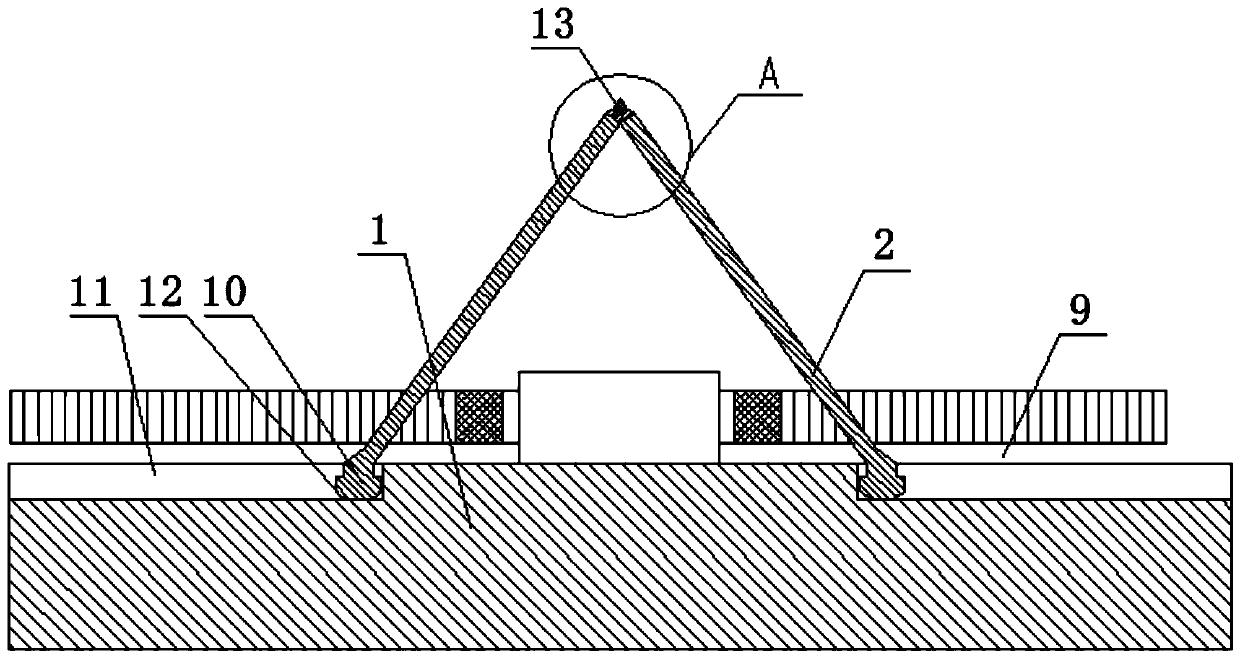 Medicine packaging box processing device