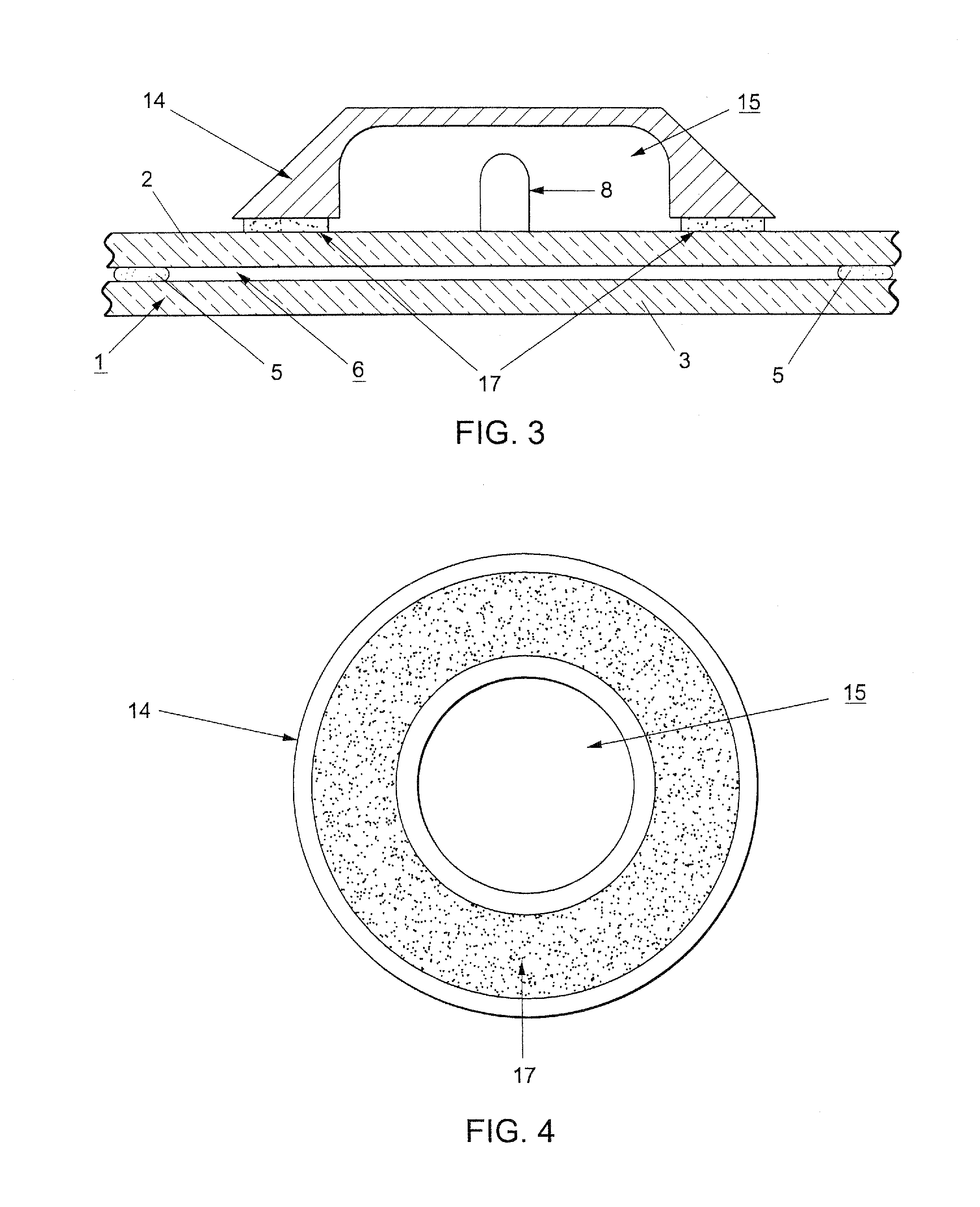 Vacuum insulating glass (VIG) unit pump-out tube protecting techniques, and/or vig units incorporating the same