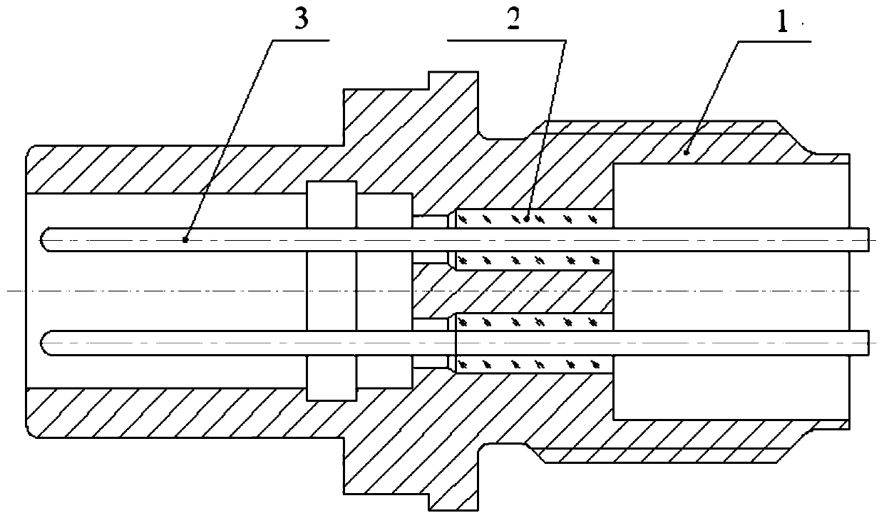 A segmented sealing high pressure sealing member