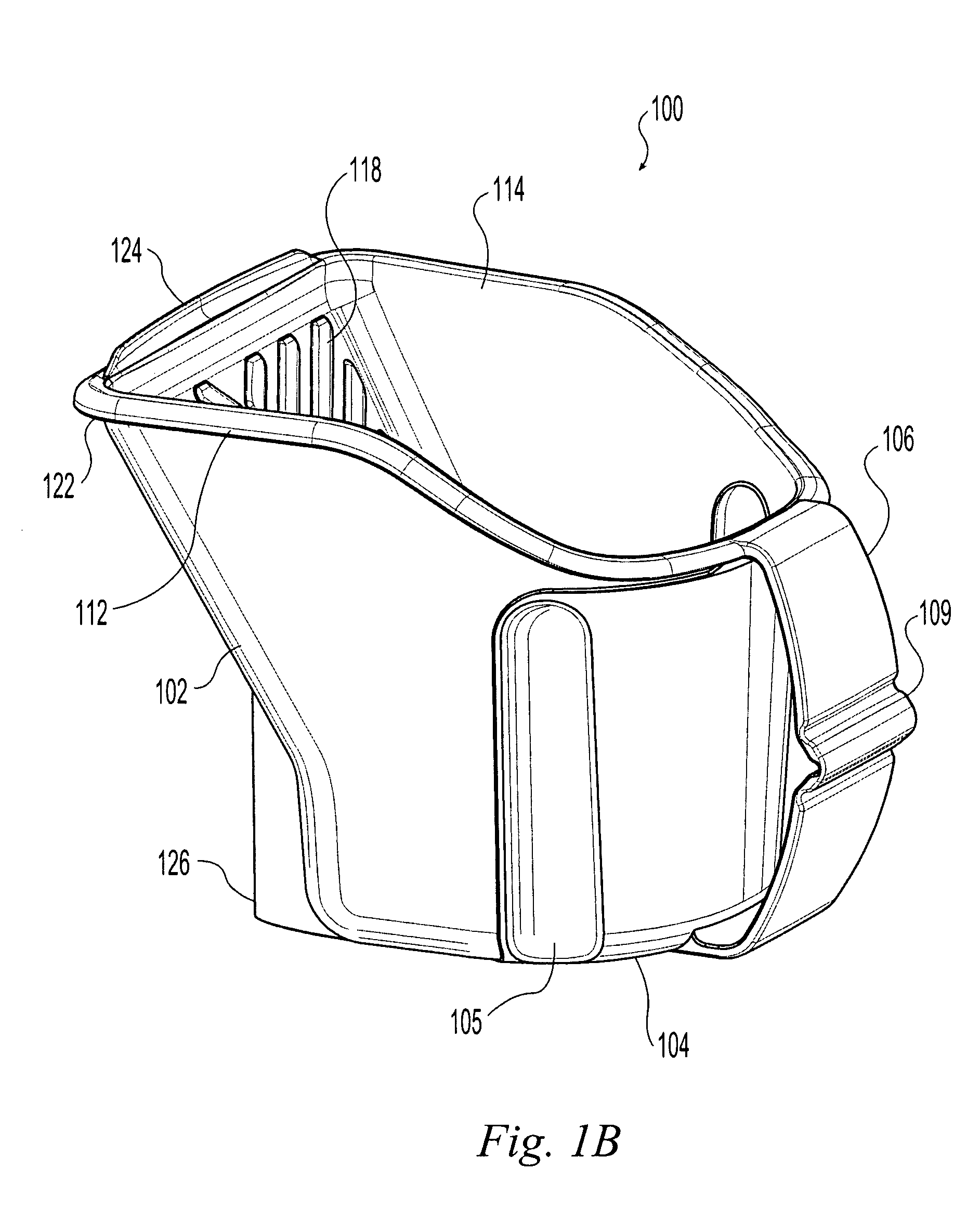 Hand-held paint container