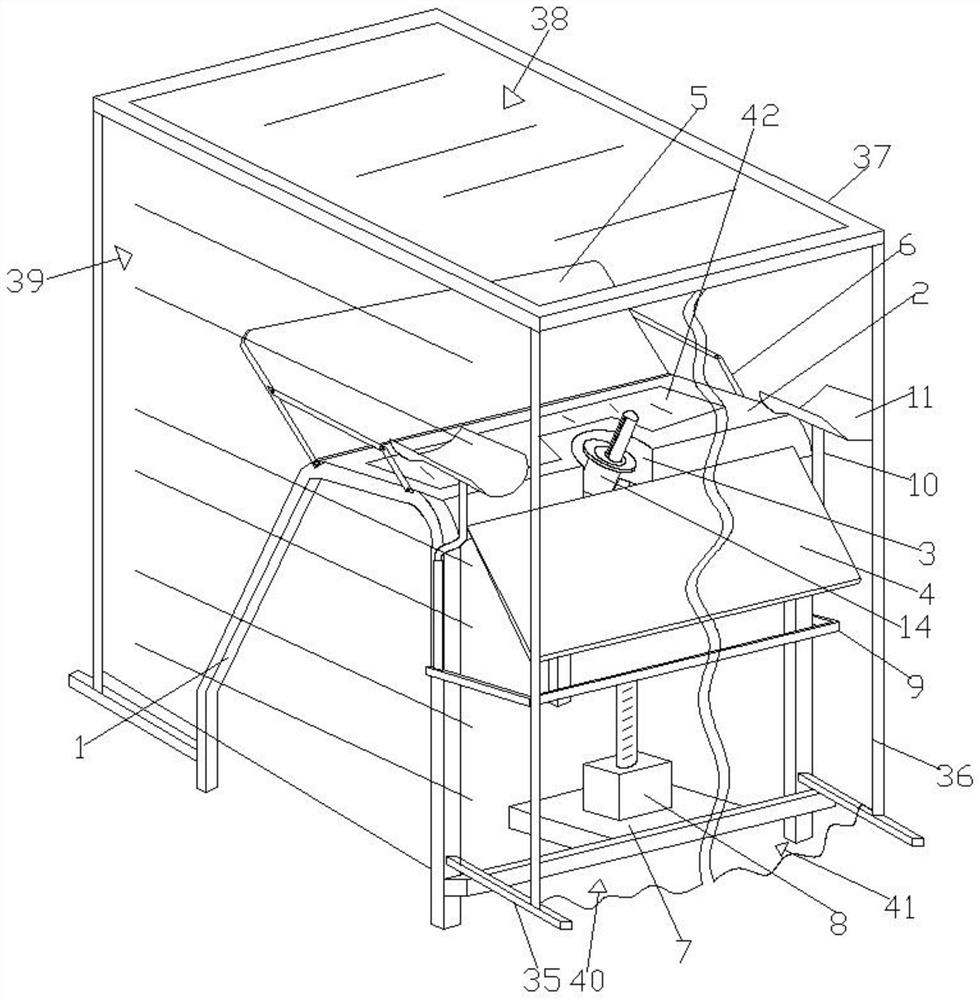 Easy-to-operate gynecological flushing auxiliary vehicleand with privacy protection function