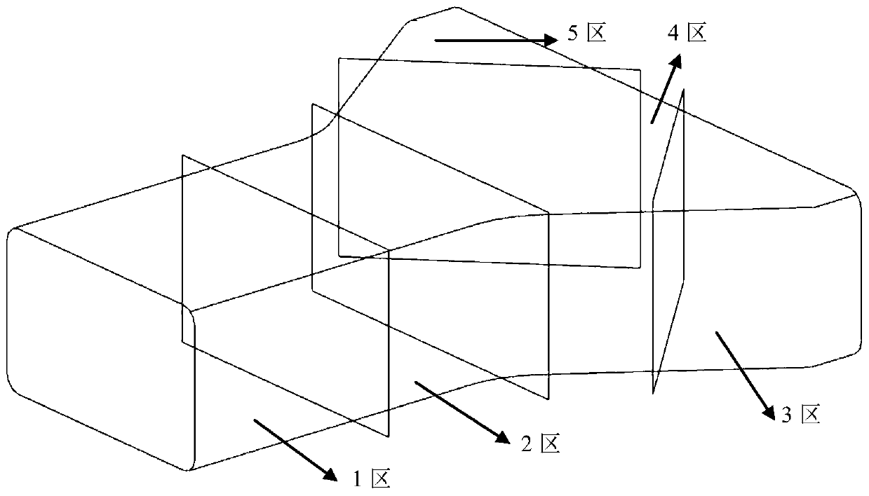 Heating method and processing method of thermally deformed workpiece blank based on gradient induction heating