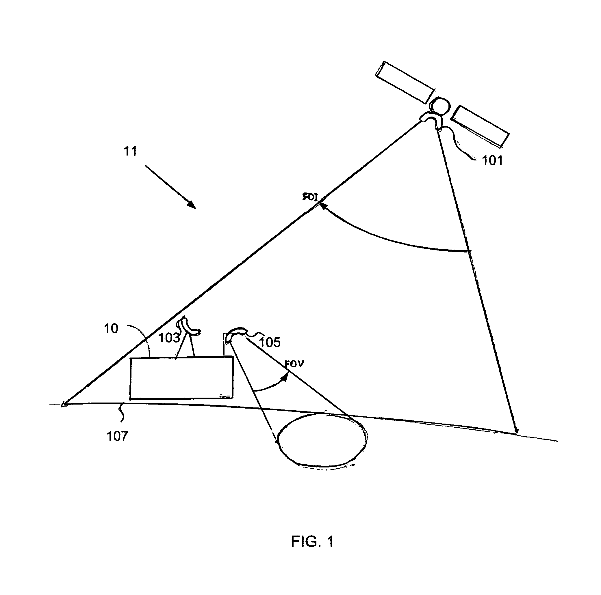 Passive radar utilizing space-borne digital electromagnetic illuminators