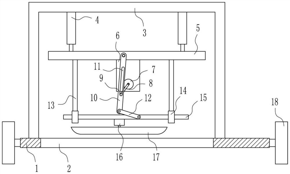 Concrete grinding equipment for rural ditch construction