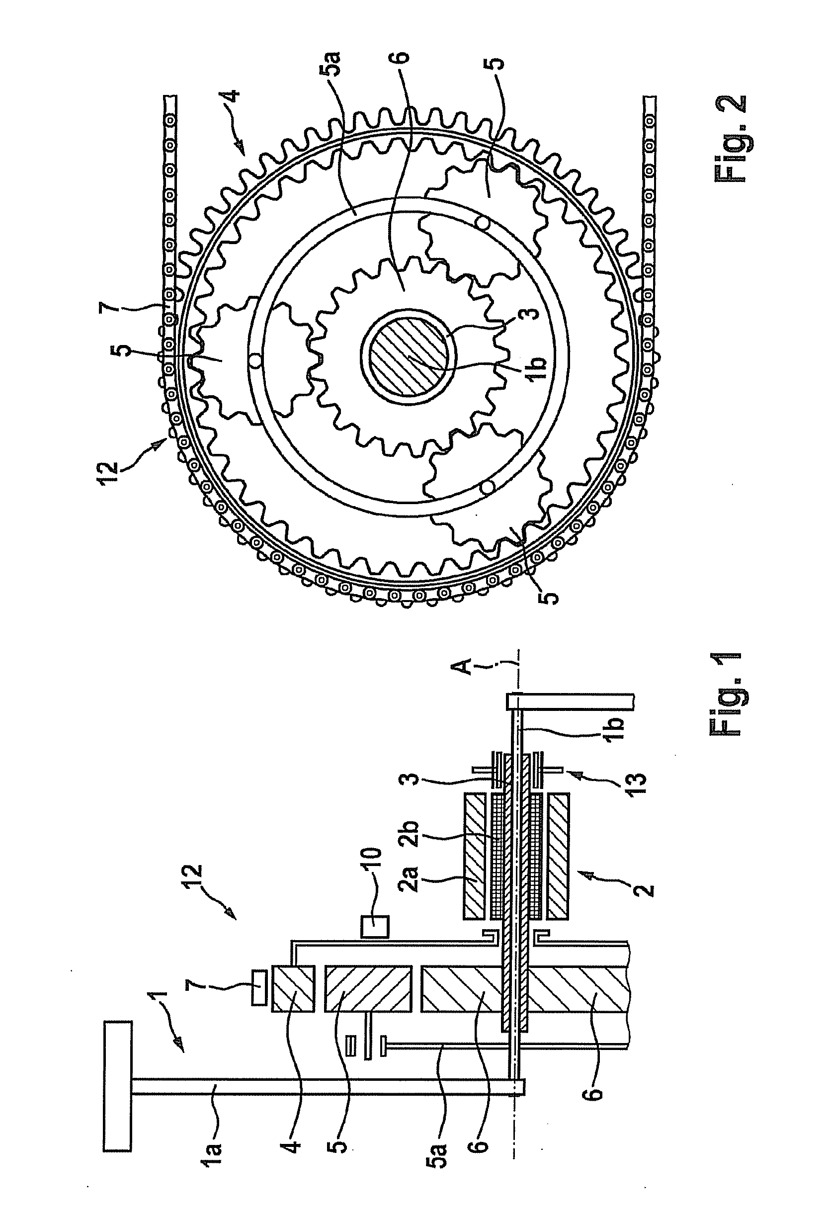 Hybrid drive for an electric bicycle