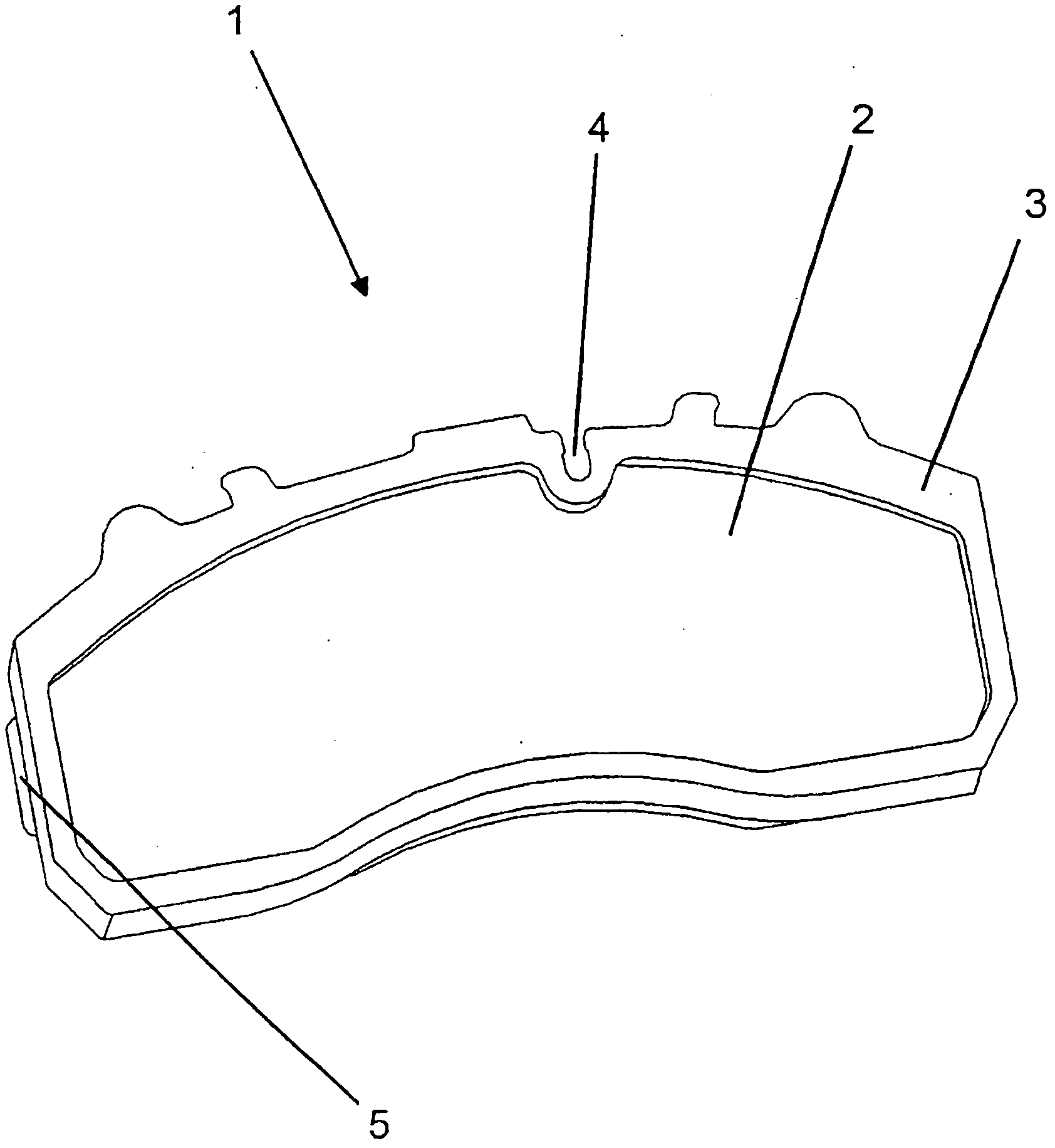 Method for producing a brake lining carrier