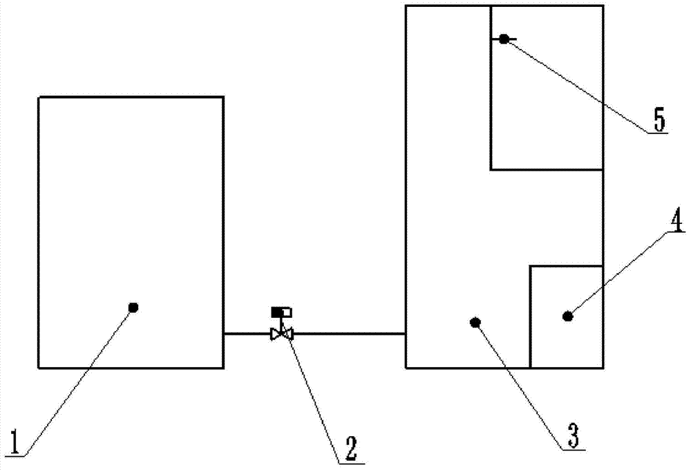 Electric-energy-saving slicing cooling water circulation system