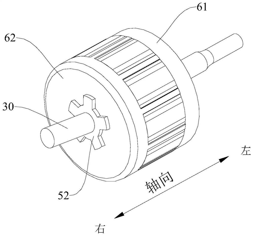 Vibration reduction rotor assembly and motor