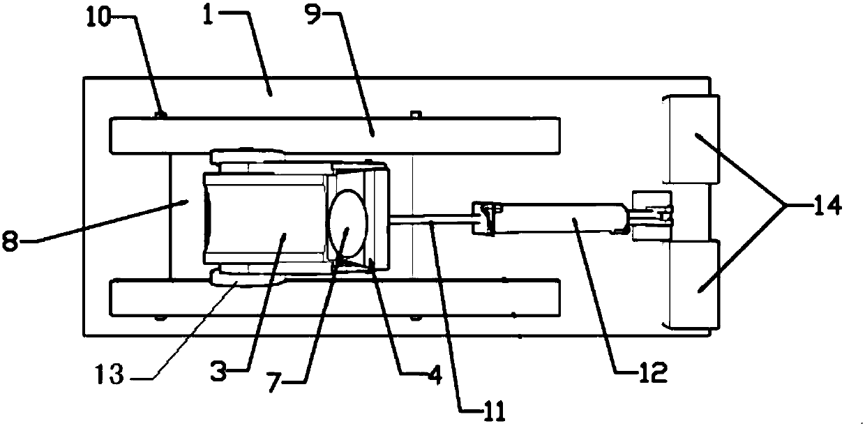 Multifunctional load test exercise device and load test system for magnetic resonance imaging and application of system