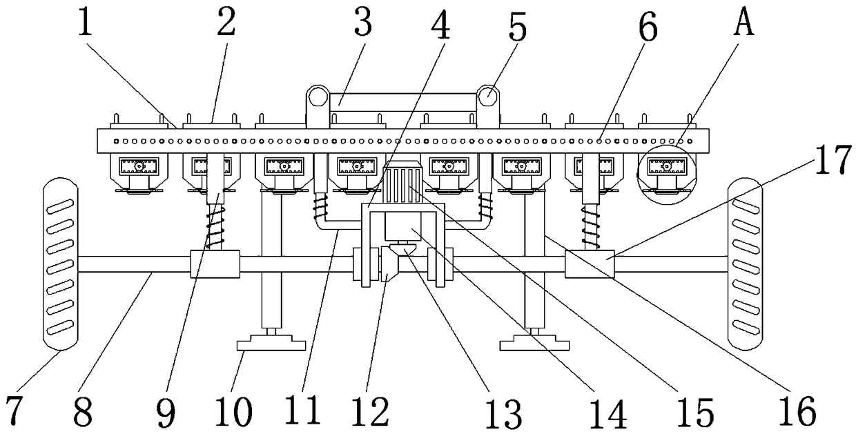 Wheat and corn precision fertilization equipment with wide application range and method thereof