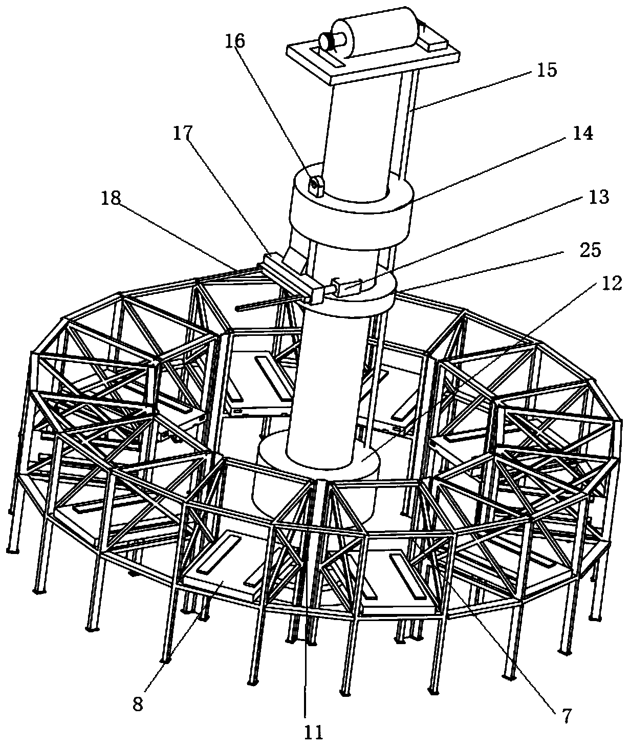 Annular parking device