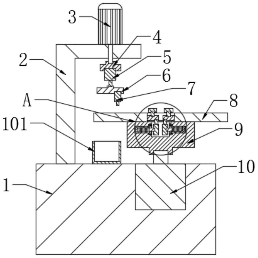 Cutting device capable of rapidly fixing bicycle chain wheel crank and using method of cutting device