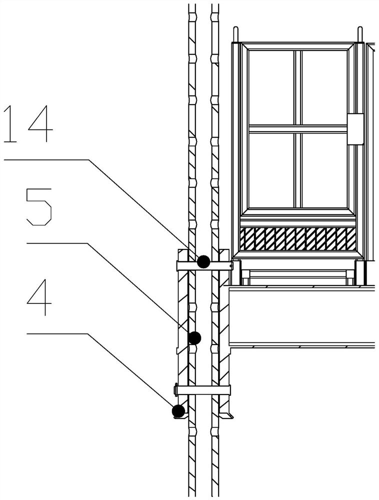 Height-adjustable auxiliary supporting device with load sensor