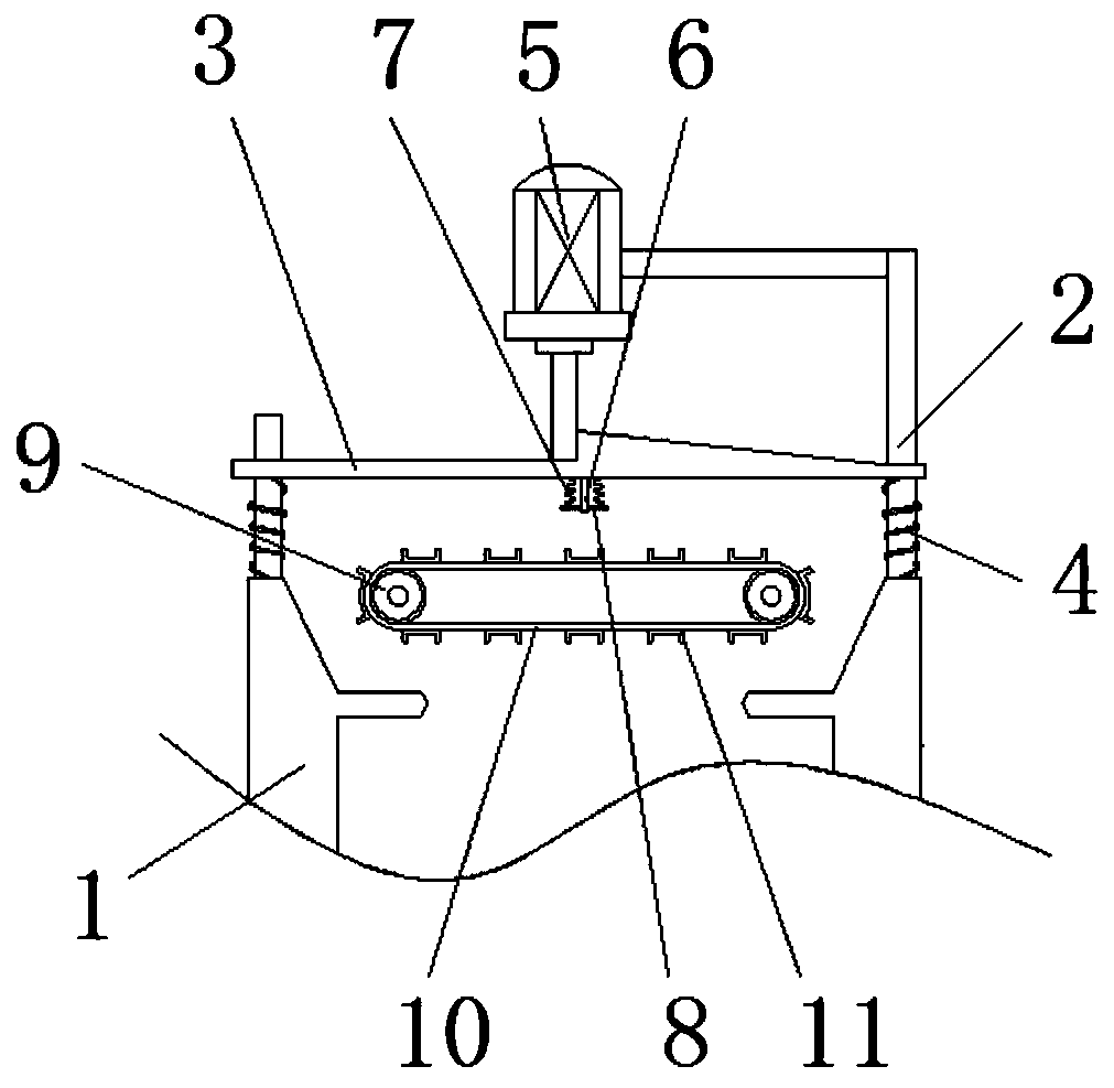 Raw material cutting and deseeding integrated equipment for fruit enzyme fermentation production