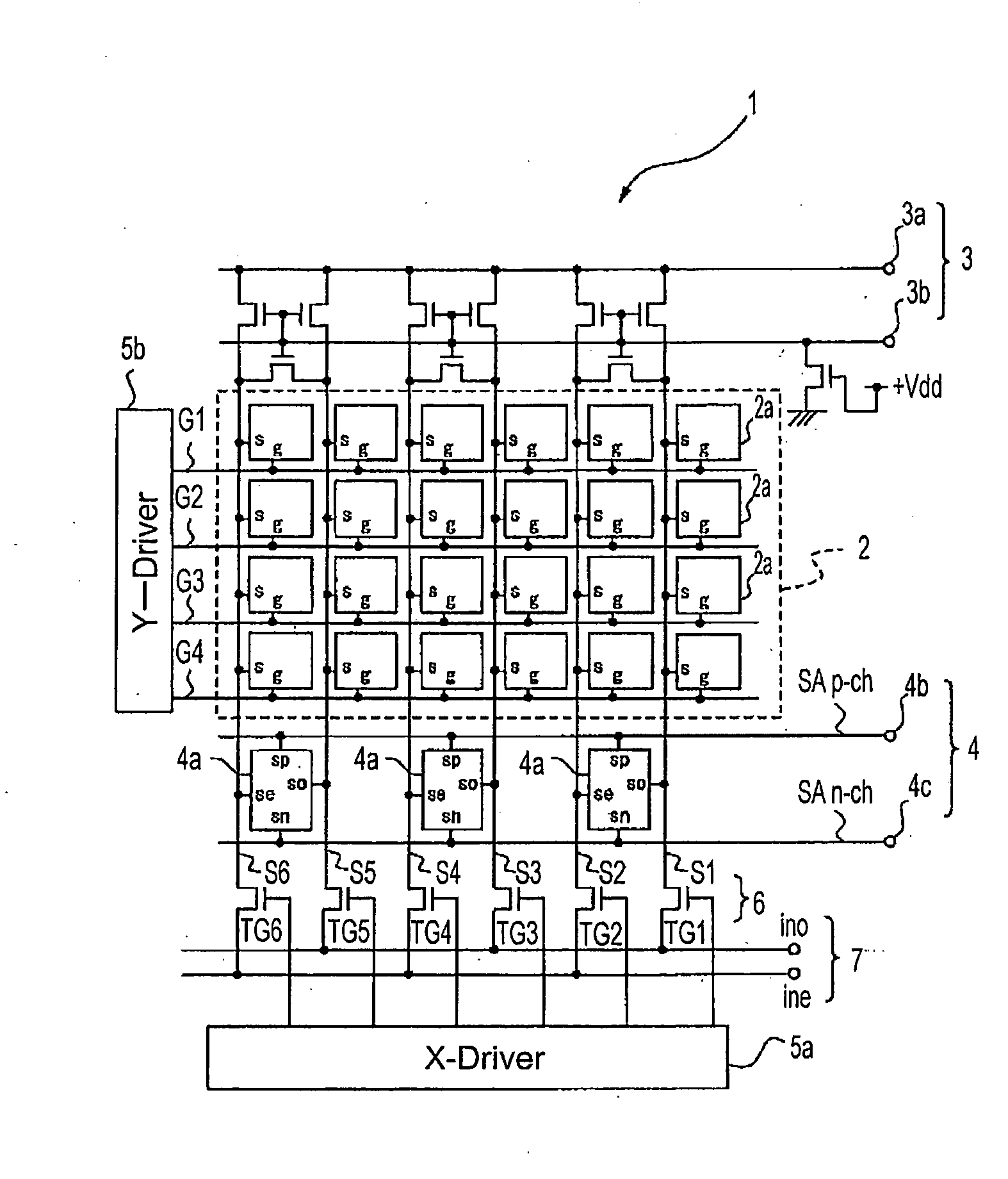 Electrooptic apparatus substrate and examining method therefor and electrooptic apparatus and electronic equipment