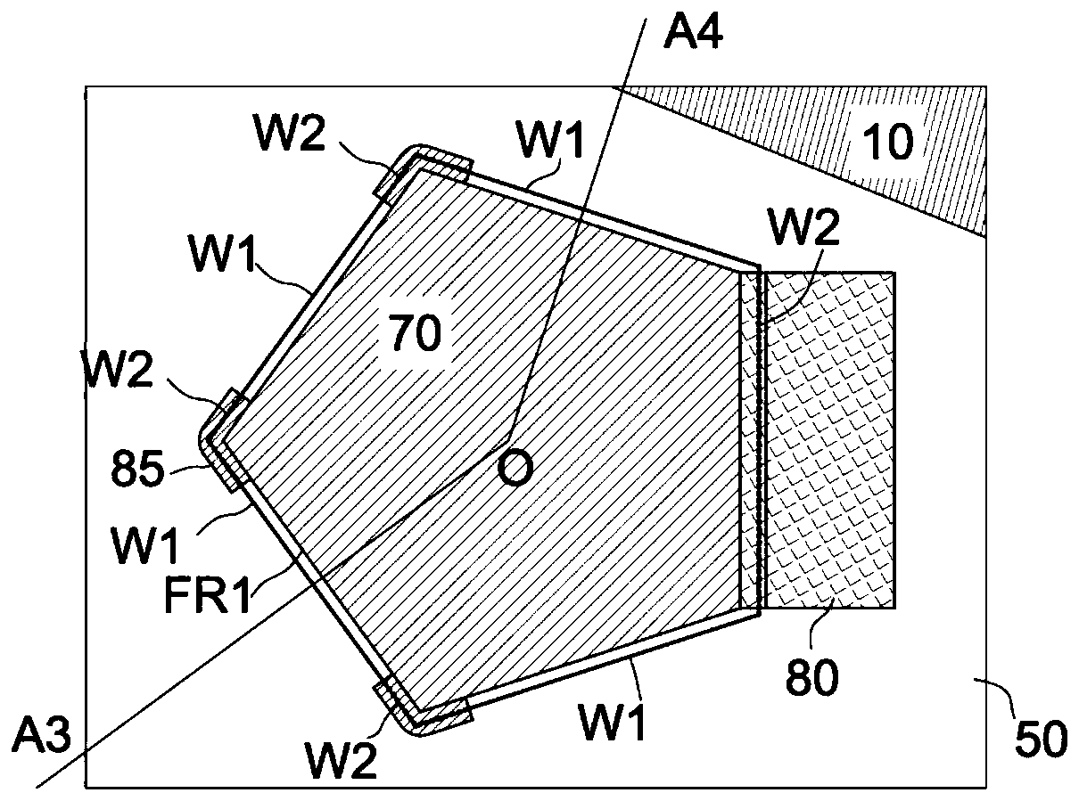 Bulk acoustic wave resonator with acoustic impedance mismatch structure, filter and electronic equipment