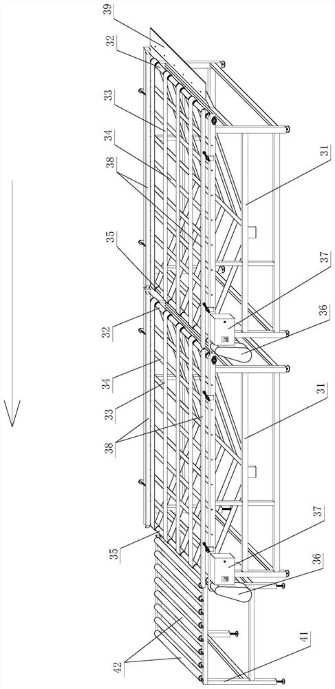 High-pressure adsorption production line for inorganic composite polyphenyl A-grade insulation board