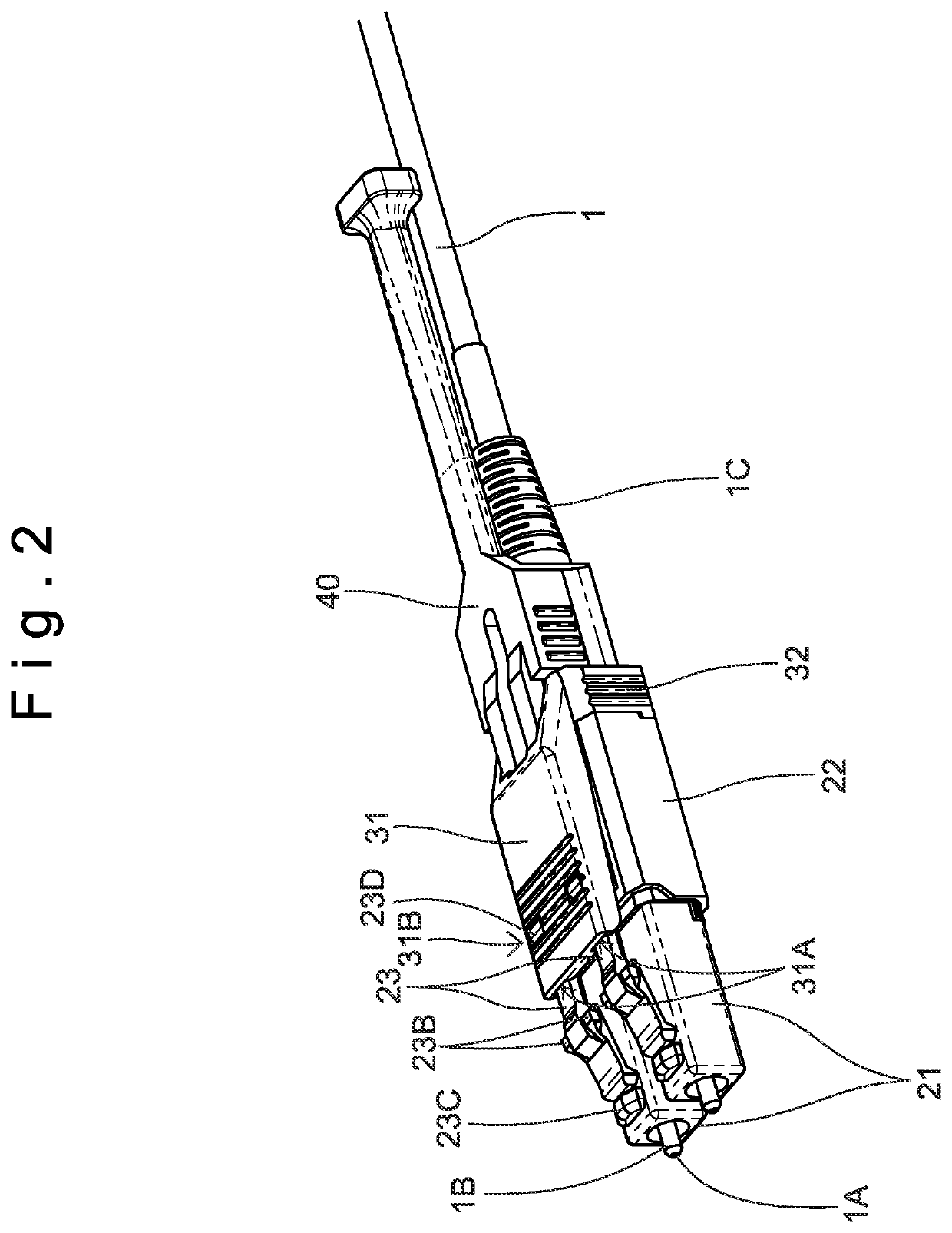 Jig for connector plug, connector plug and cable with connector plug