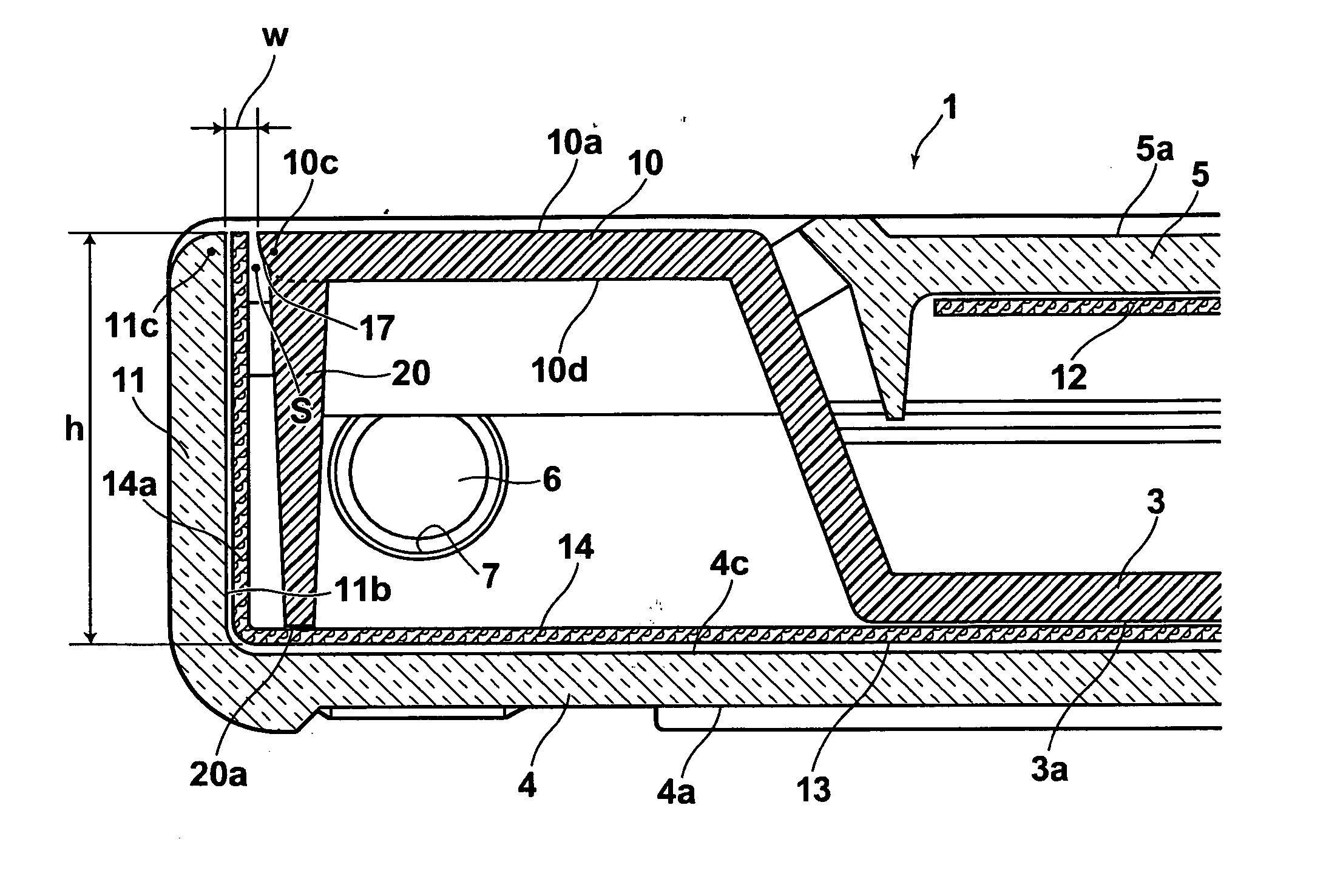 Disk casing