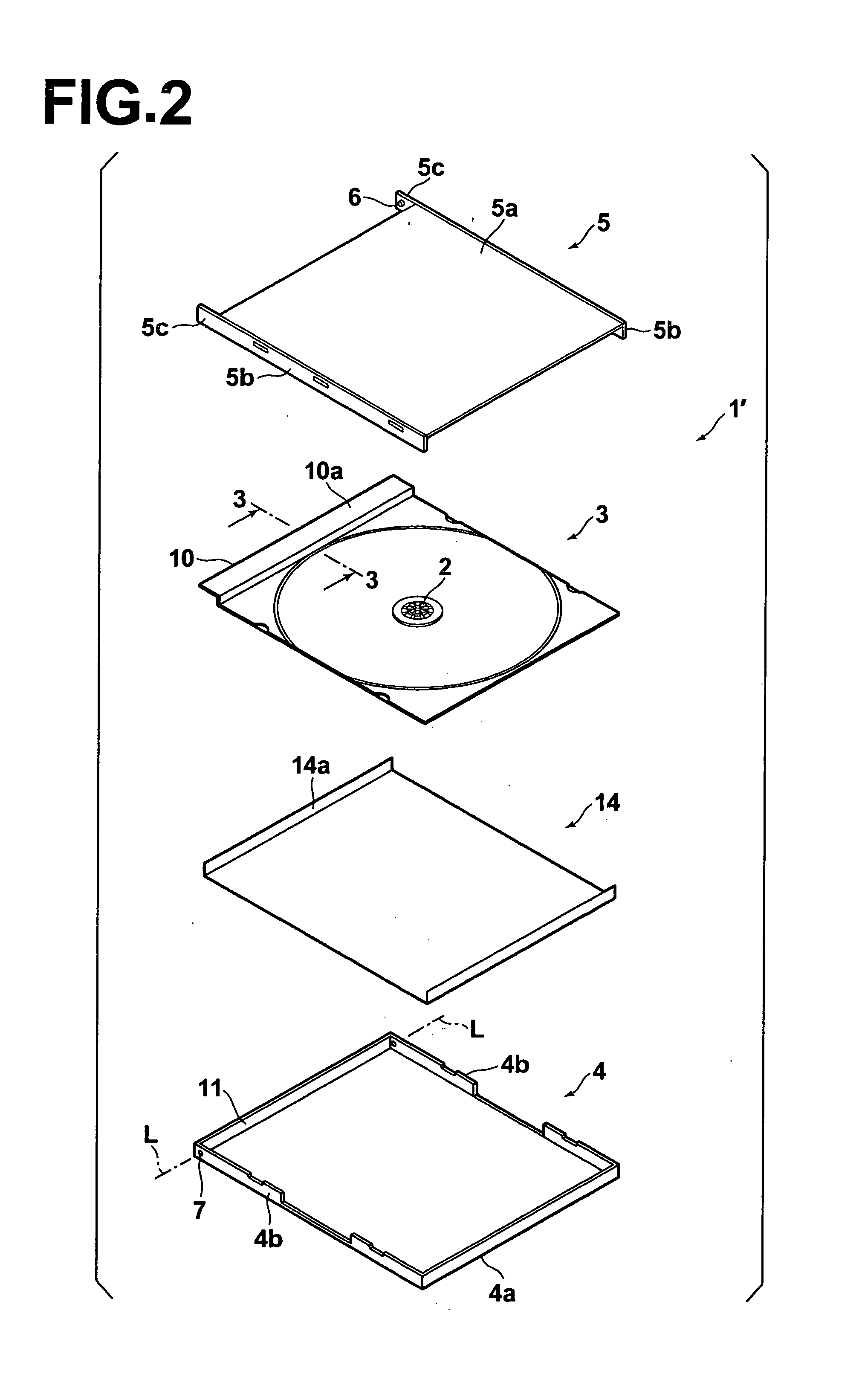 Disk casing