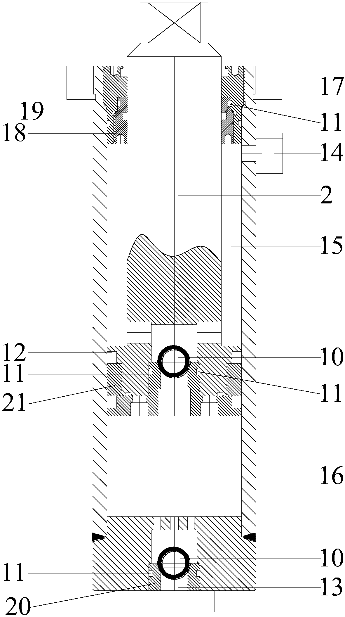 Intelligent non-pulse grouting pump for indoor model test and using method of intelligent non-pulse grouting pump