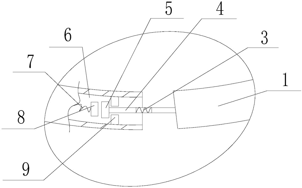 Pipe fastening piece convenient to operate