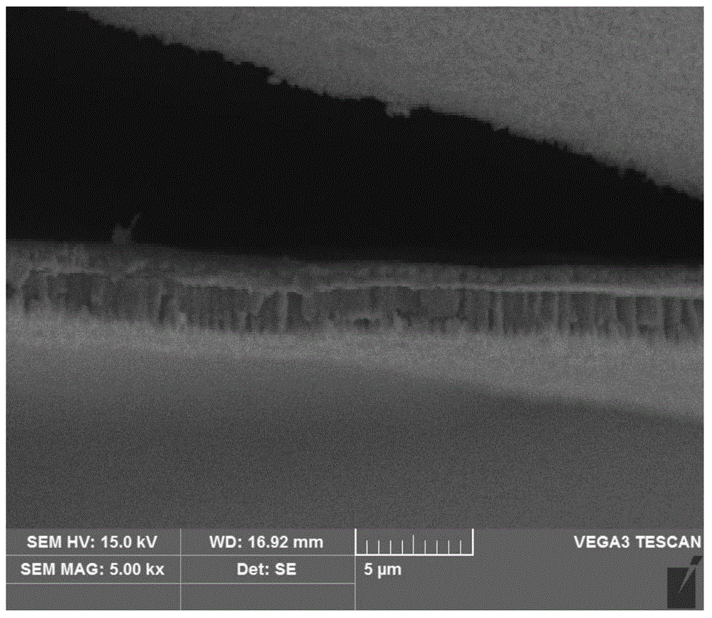 Preparation technology for Ni submicron arrays