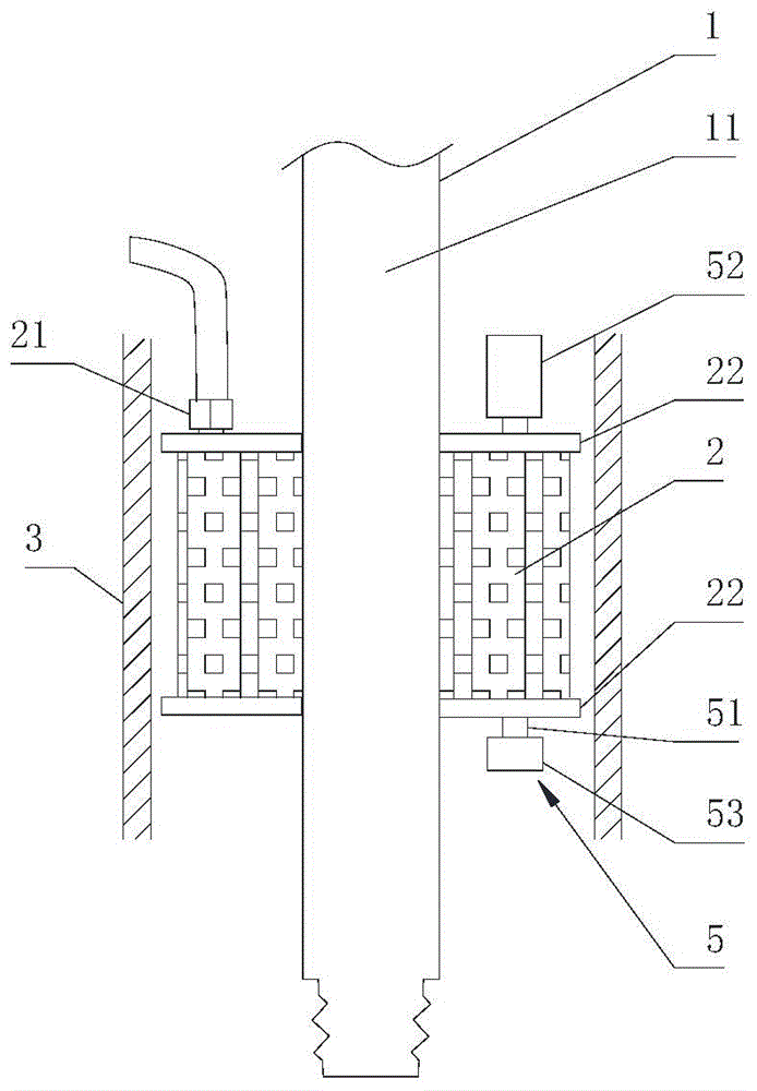 Ventilating method and equipment for air pressure maintaining for drilling in mine rescue